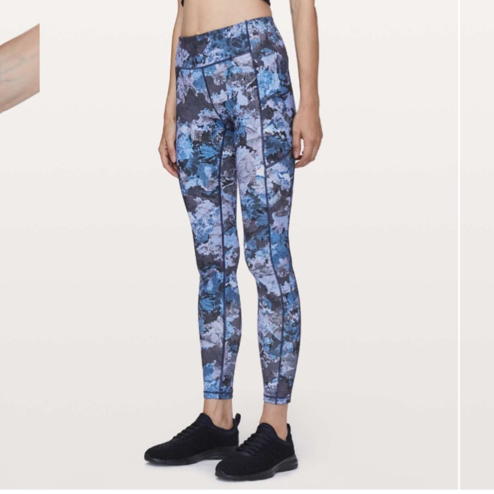 Lululemon Speed Up Tight in Screen Camo Multi